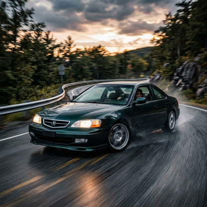 Action Shot: Acura CL Driving Fast