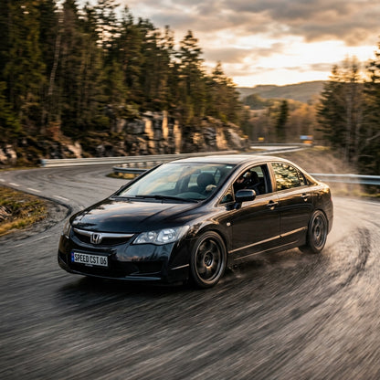Action Shot: Acura CSX Driving Fast