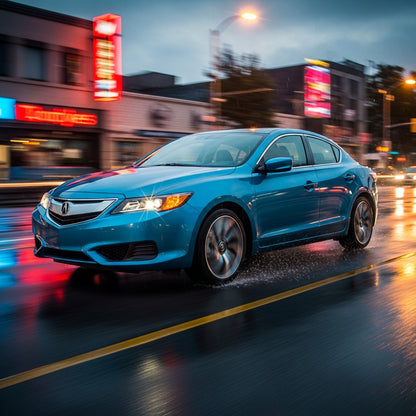 Action Shot: Acura ILX Driving Fast
