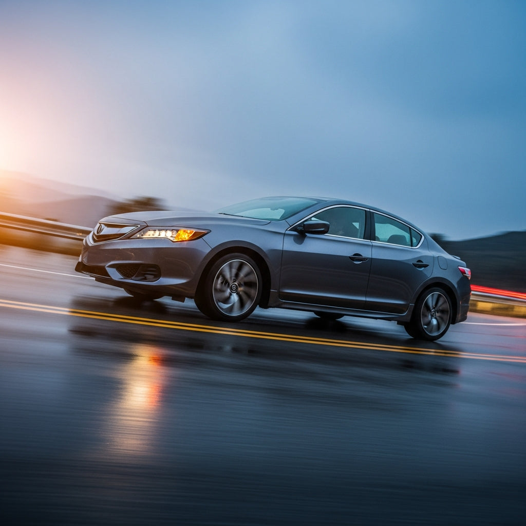 Action Shot: Acura ILX Driving Fast