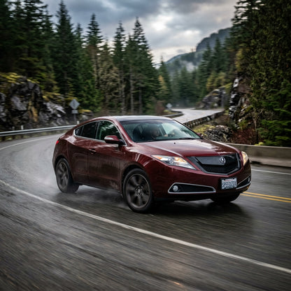 Action Shot: Acura MDX,ZDX Driving Fast