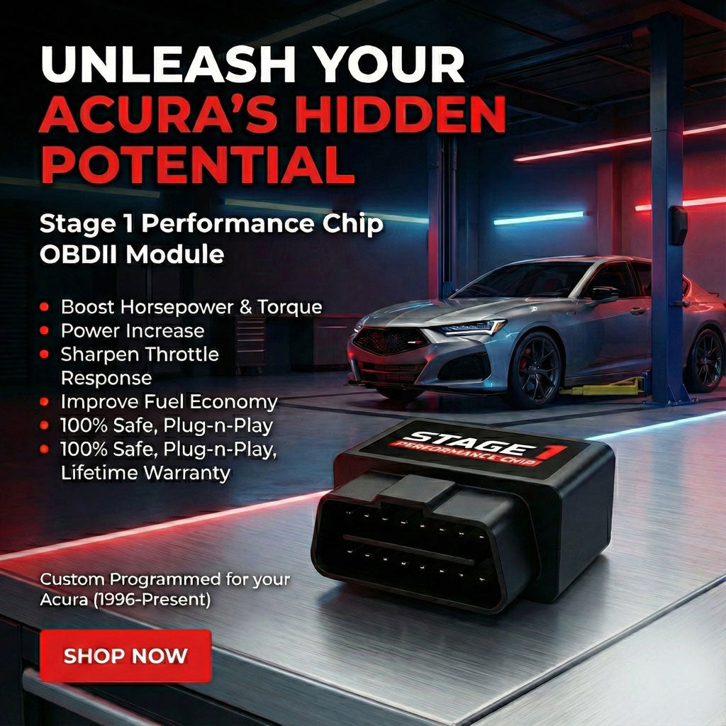 Stage 1 Performance Chip for Acura - Boost HP & Torque | OBD2 Plug & Play Module