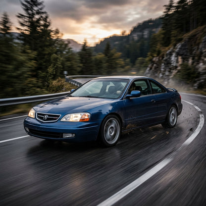 Action Shot: Acura TL,CL Driving Fast