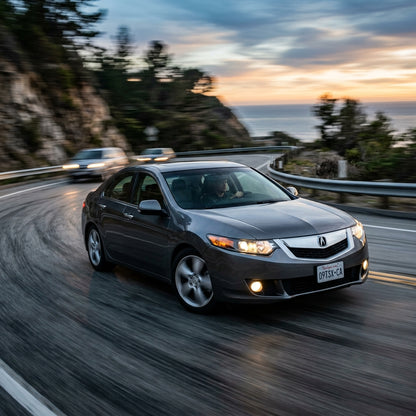 Action Shot: Acura TSX Driving Fast