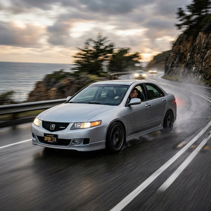 Action Shot: Acura TSX Driving Fast