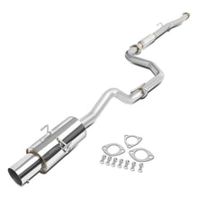 Catback Exhaust System 4 Inch OD Muffler Tip for Acura Integra GS LS RS (1994-2001)