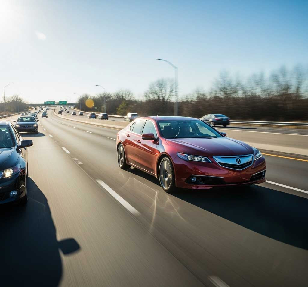 Performance Air Intake for Acura TLX (2014-2018) with 2.4L L4 Engine Red
