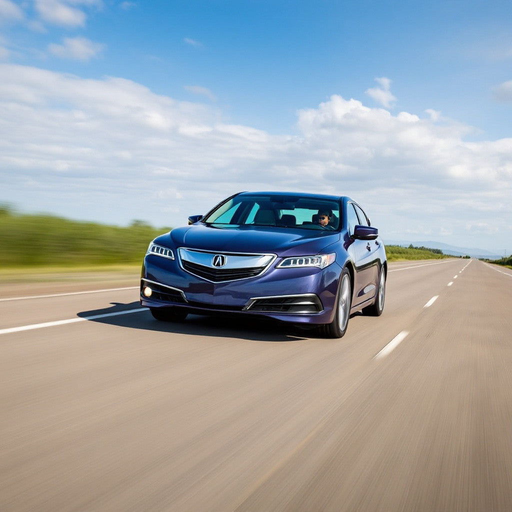Cold Air Intake for Acura TLX 2.4L L4 Engine (2014-2017) W/Heat Shield Red