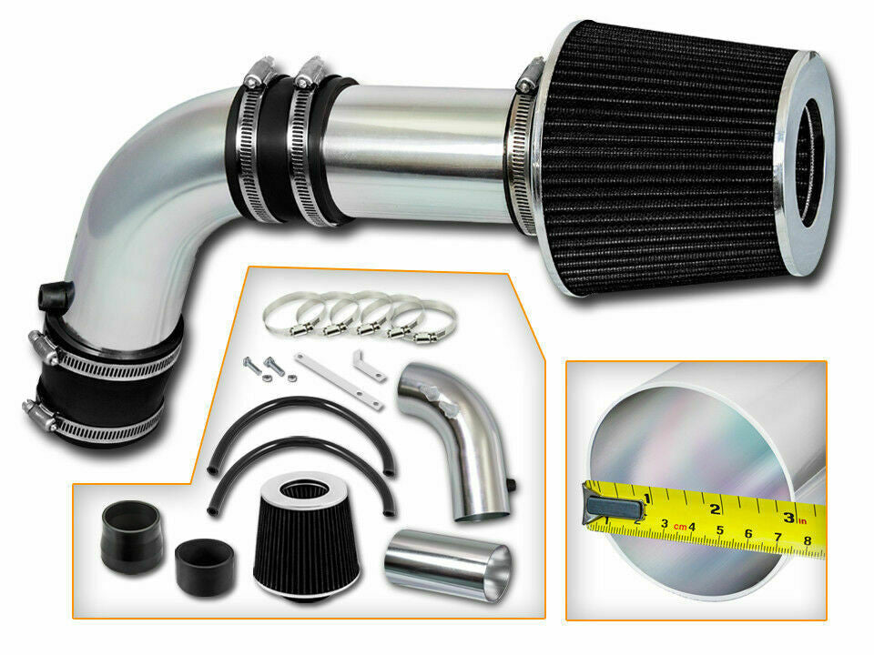 Cold Air Intake for Acura TSX Sedan (2004-2007) 2.4L Engine without MAF Sensor Only Black