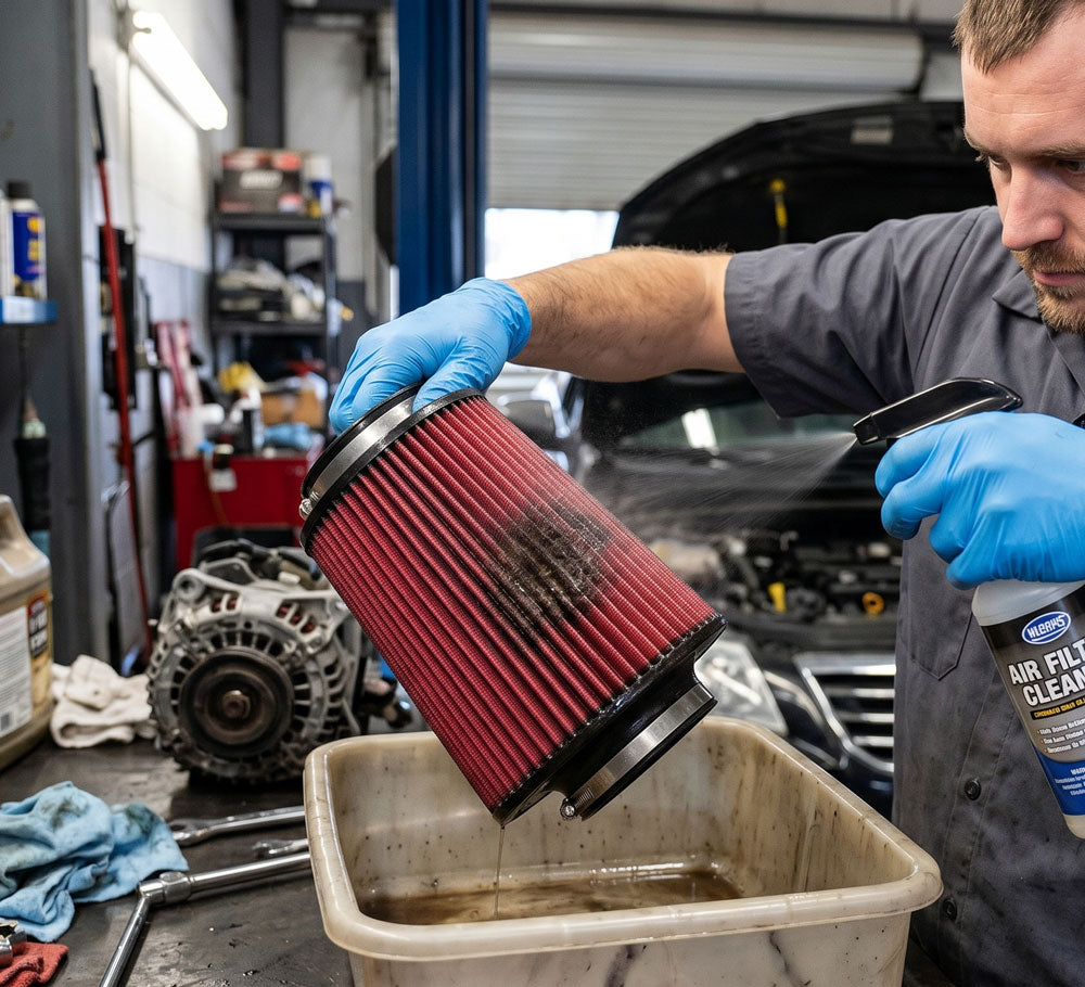 Air Filter Cleaning and Re-Oil Kit 2 Part