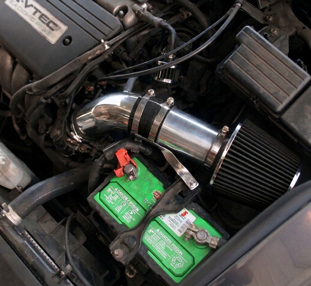 Admission d'air froid pour moteur Honda Accord (2003-2006) 2.4L sans débitmètre massique d'air (MAF)
