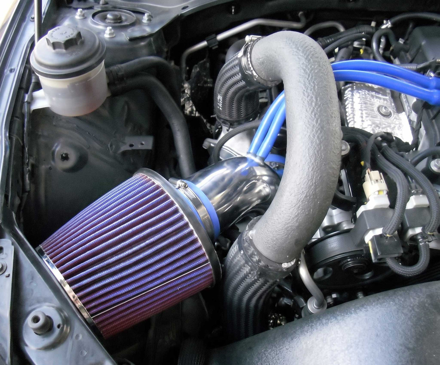 Admission d'air haute performance pour Hyundai Genesis (2010-2012) avec moteur V6 3,8 L, noire 