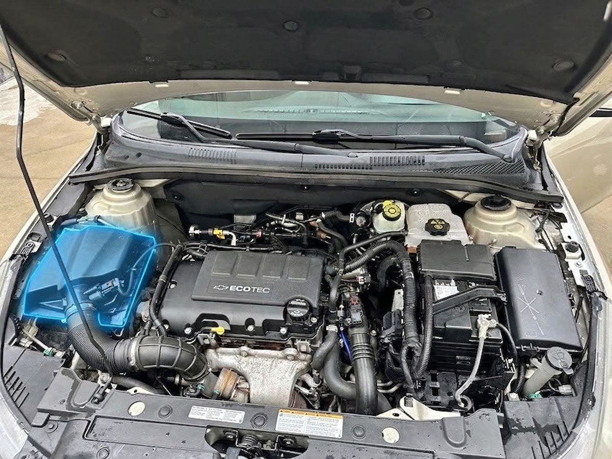 Admission d'air pour Chevrolet Cruze (2011-2015) 1.4L Turbo