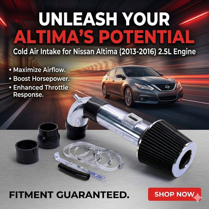 Cold Air Intake for Nissan Altima (2013-2016) 2.5L Engine