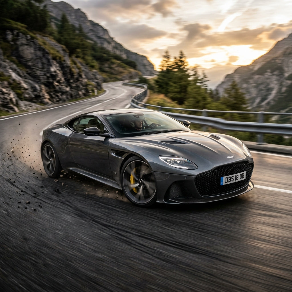 Action Shot: Aston Martin DB11,DB12,DBS,Vantage Driving Fast
