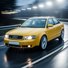 Action Shot: Audi A4 Driving Fast