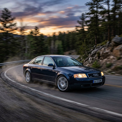 Action Shot: Audi A6 Driving Fast