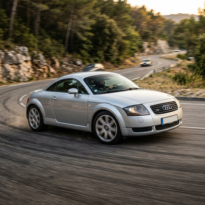 Action Shot: Audi TT Driving Fast