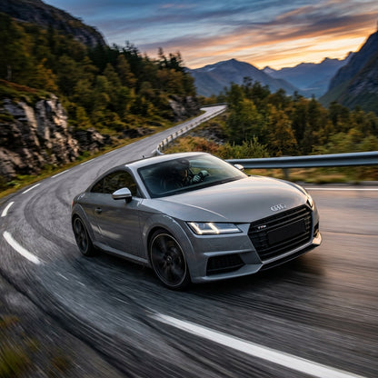 Action Shot: Audi TT,TTS Driving Fast