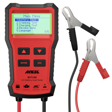 12V Automotive Car Battery Tester 220Ah Charging Cranking Test Analyzer Default Title