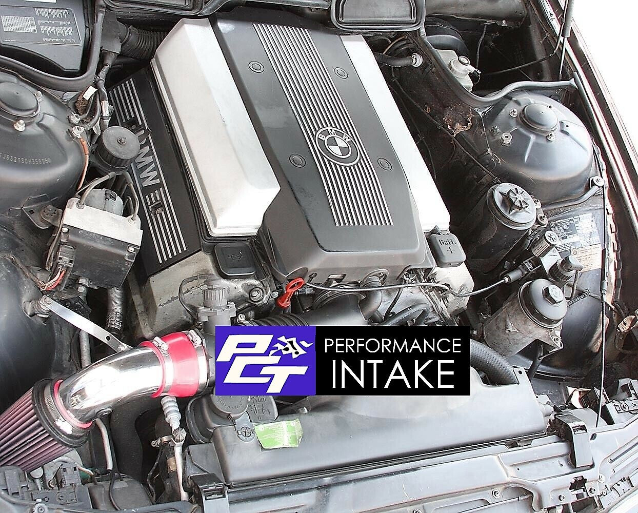 Cold Air Intake for BMW 740 740i 740iL M60 M62 E38 (1993-2001) 4.4L Engine Black