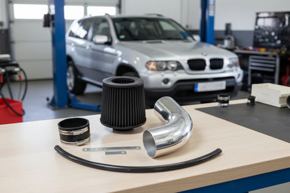 Performance Air Intake System for BMW E53 X5 (2001-2006) 3.0L V6 Engine Black Default Title