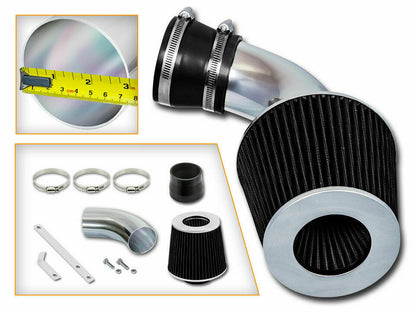 Short Ram Air Intake For Buick Lesabre (1996-1999) With 3.8L V6 Engine Black