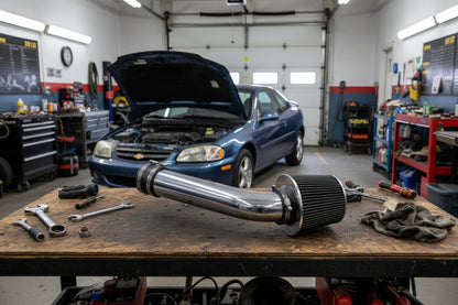 Performance Air Intake for Chevrolet Cavalier (1998-2002) With 2.2L L4 Engine Black Default Title