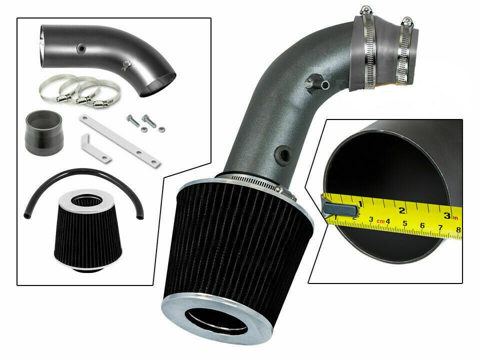 Ram Air Intake For Chevrolet Aveo (2004-2008) Daewoo Lanos (2000-2002) with 1.5L 1.6L Engine Black