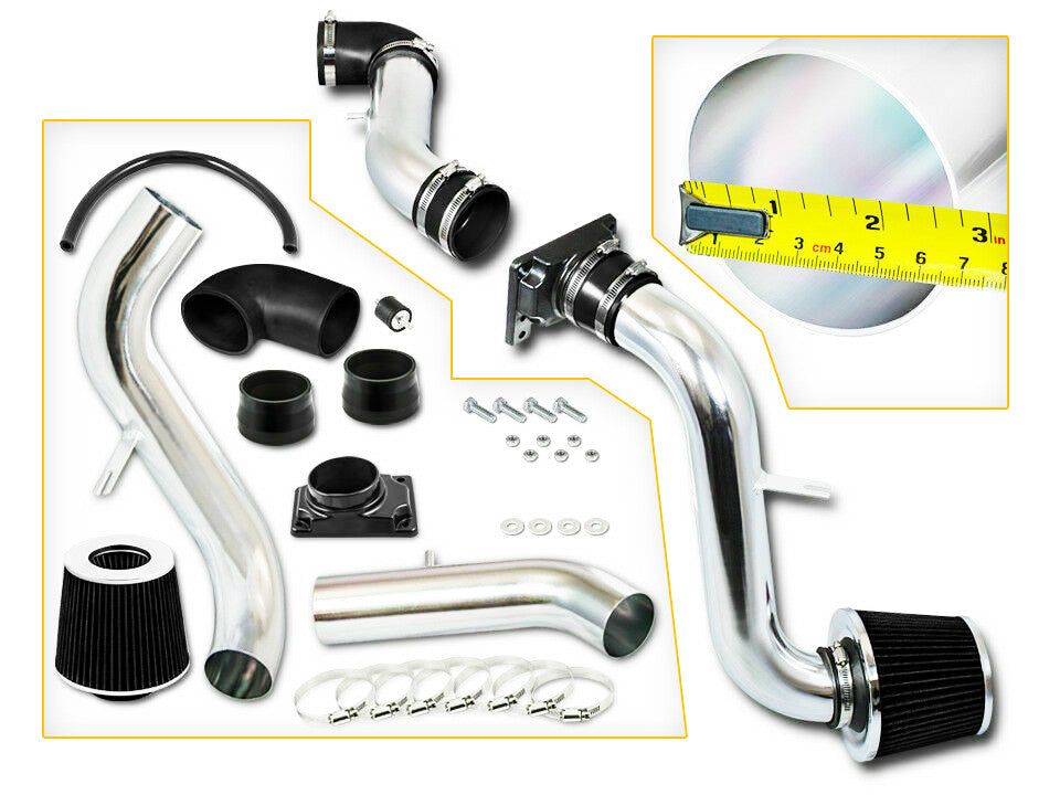 Cold Air Intake System for Dodge Stratus (2001-2005) With 2.4L SOHC 3.0L V6 Engines Black