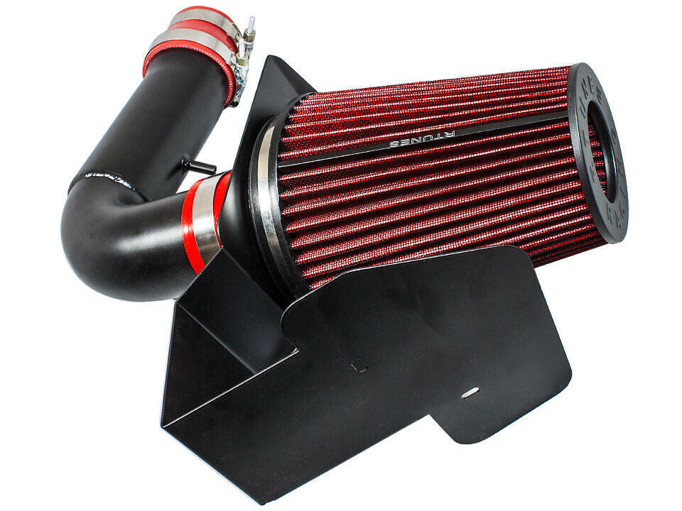Cold Air Intake W/Heat Shield For Ford Explorer (2011-2018) with 3.5L V6 Engine Black