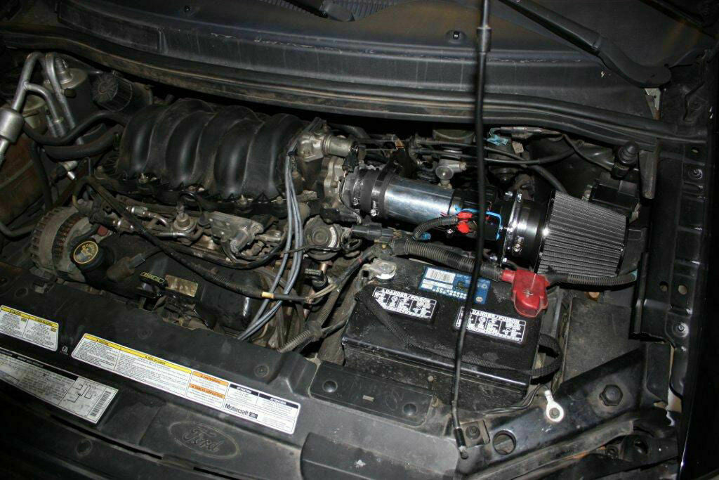 Short Ram Air Intake For Ford Windstar (1999-2002) with 3.8L V6 Engine Black