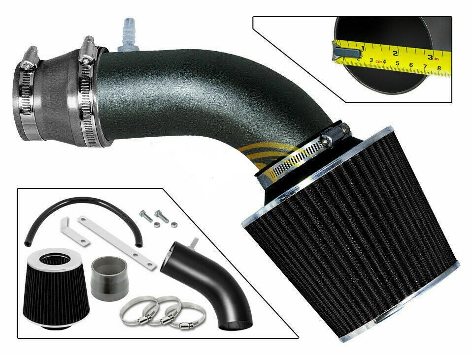 Performance Air Intake For Hyundai Veloster/Kia Rio (2011-2015) with 1.6L L4 Engine Black