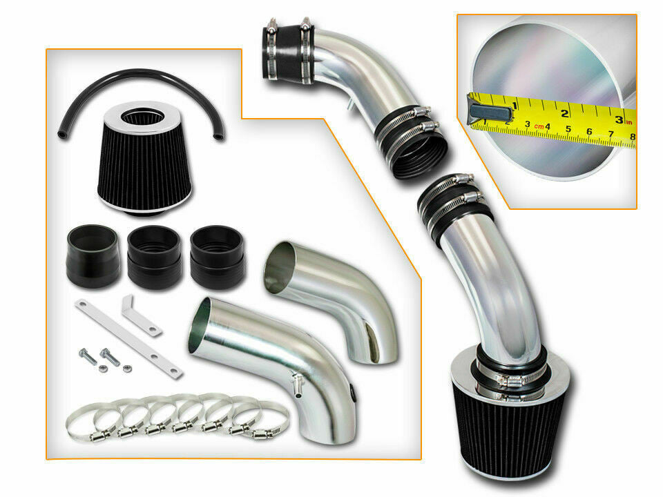 Cold Air Intake for Isuzu Rodeo (1996-1997) with 3.2L V6 Engine Black