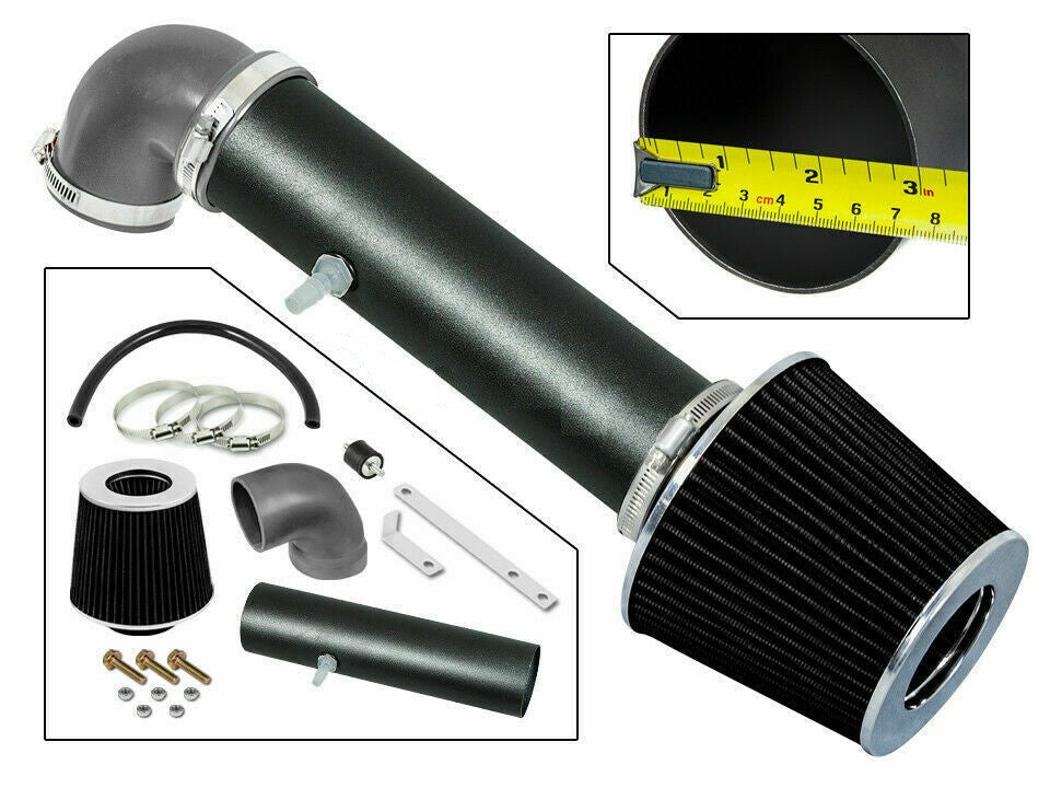 Cold Air Intake for Jeep Cherokee/Grand Cherokee (1997-2004) 4.0L L6 Engine Black