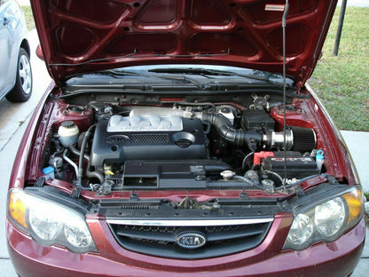 Ram Air Intake For Kia Optima/Spectra (2001-2006) with 2.4L/2.5L/2.7L 7L Engines Black