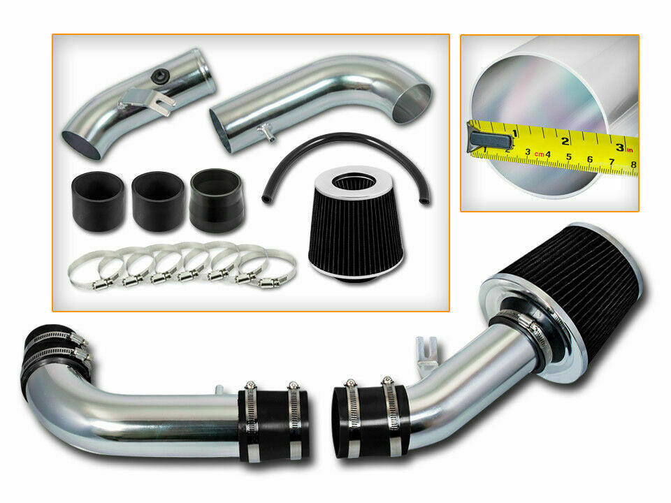 Ram Air Intake For Mazda Miata MX5 MX-5 (1999-2005) with 1.8L l4 Engine Black