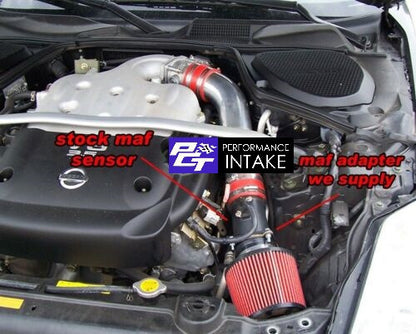 Performance Air Intake For Nissan 350Z (2003-2006) With 3.5L V6 Engine Black