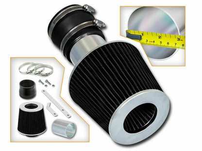 Short Ram Air Intake for Pontiac Grand Prix (2004-2008) with 3.8L V6 Engine Black