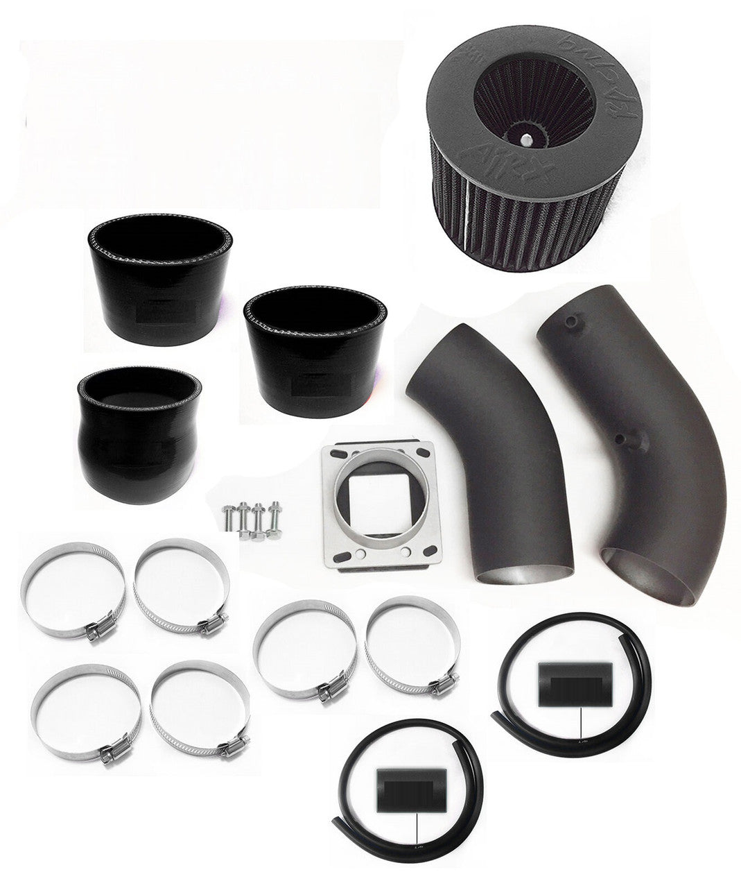 Performance Air Intake For Toyota T100 (1988-1995) With 3.0L V6 Engine Black