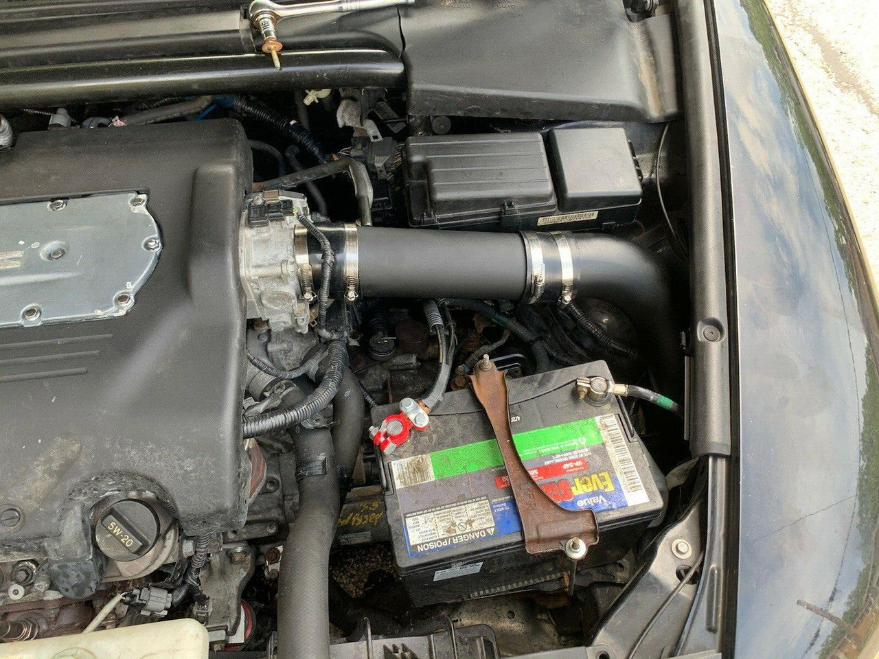 Cold Air Intake For Acura TL Type-S (2007-2008) with 3.5 V6 Engine Black