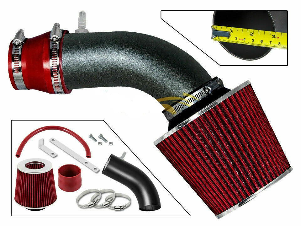 Performance Air Intake for Hyundai Accent/Elantra (2011-2015) with 1.6L 1.8L L6 Engines Red