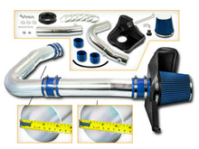 Performance Air Intake W/Heat Shield for Chrysler 300 (2011-2023) with 3.6L V6 Engine Blue