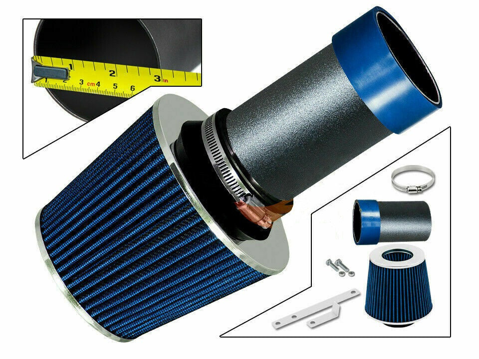 Performance Air Intake for Chrysler LHS (1993-2004) With 3.5L V6 Engine Blue