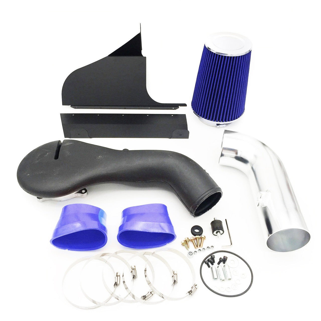 Performance Air Intake W/Heat Shield For Isuzu Hombre (1996-2005) With 4.3L V6 Engine Blue