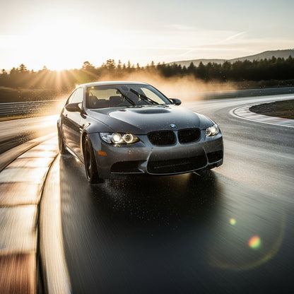 Action Shot: BMW 2 Series, 3 Series, 4 Series Driving Fast