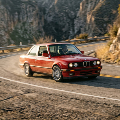 Action Shot: BMW 3 Series,Z3 Driving Fast