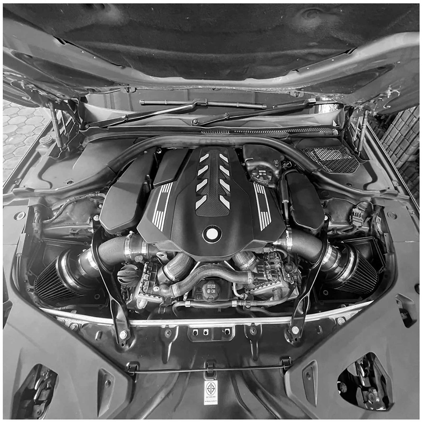 Admisión de aire doble para BMW M5 M550i M8 M850i ​​750i (2018-2025) Motor 4.4L