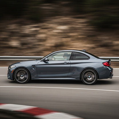 Action Shot: BMW M2, 3 Series Driving Fast