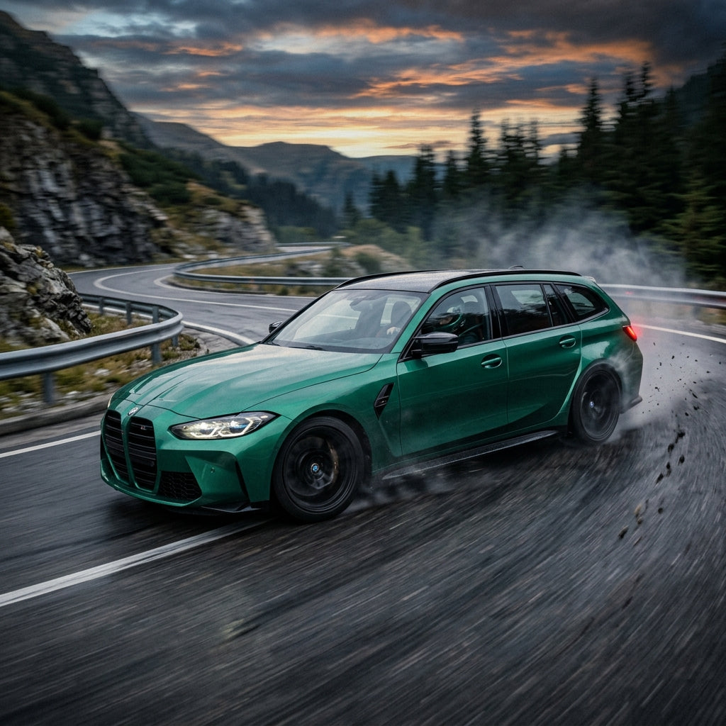Action Shot: BMW M3,M4,M2 Driving Fast